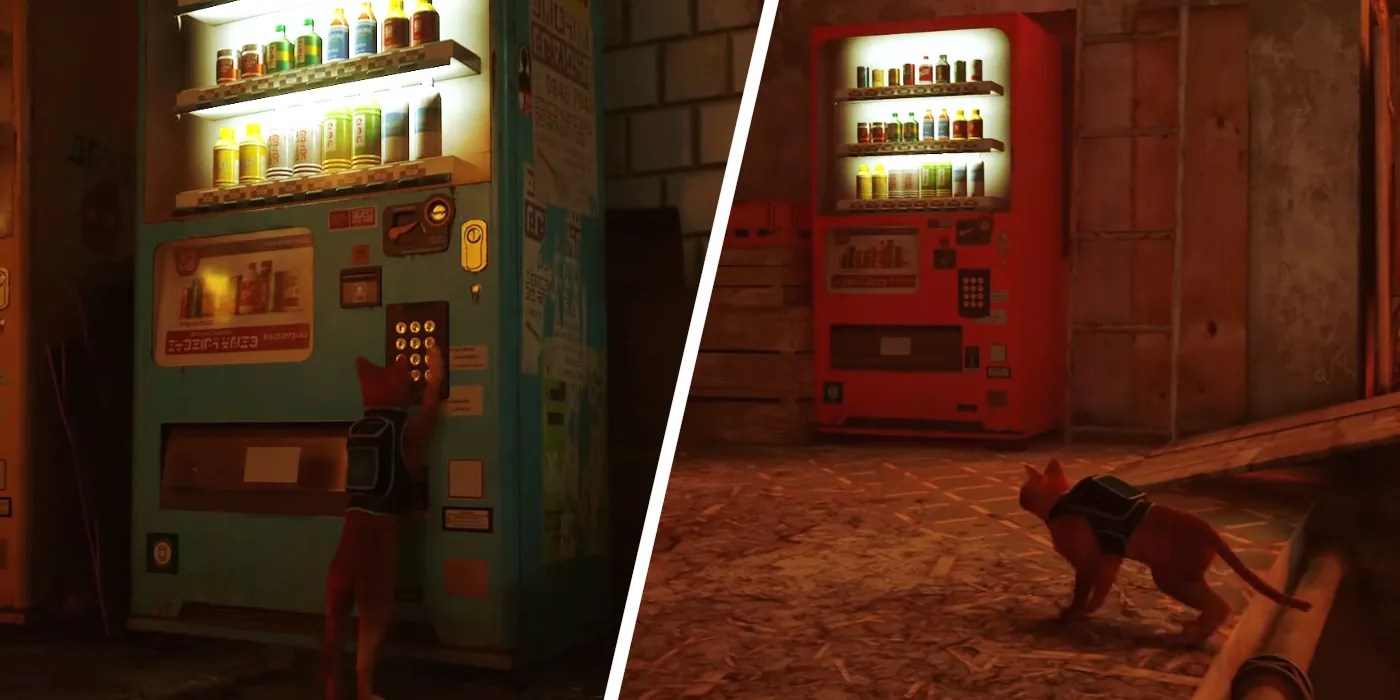 Stray Where to Find All Vending Machines and Energy Drinks