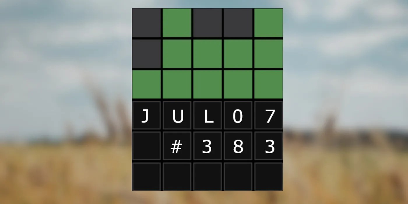 Wordle 383 July 7, 2022 Hints & Answer