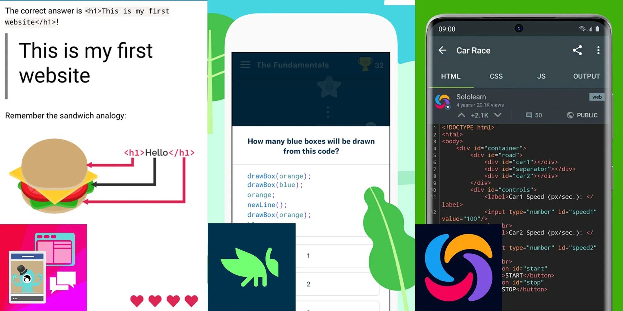 10 Best Android Apps For Learning Coding