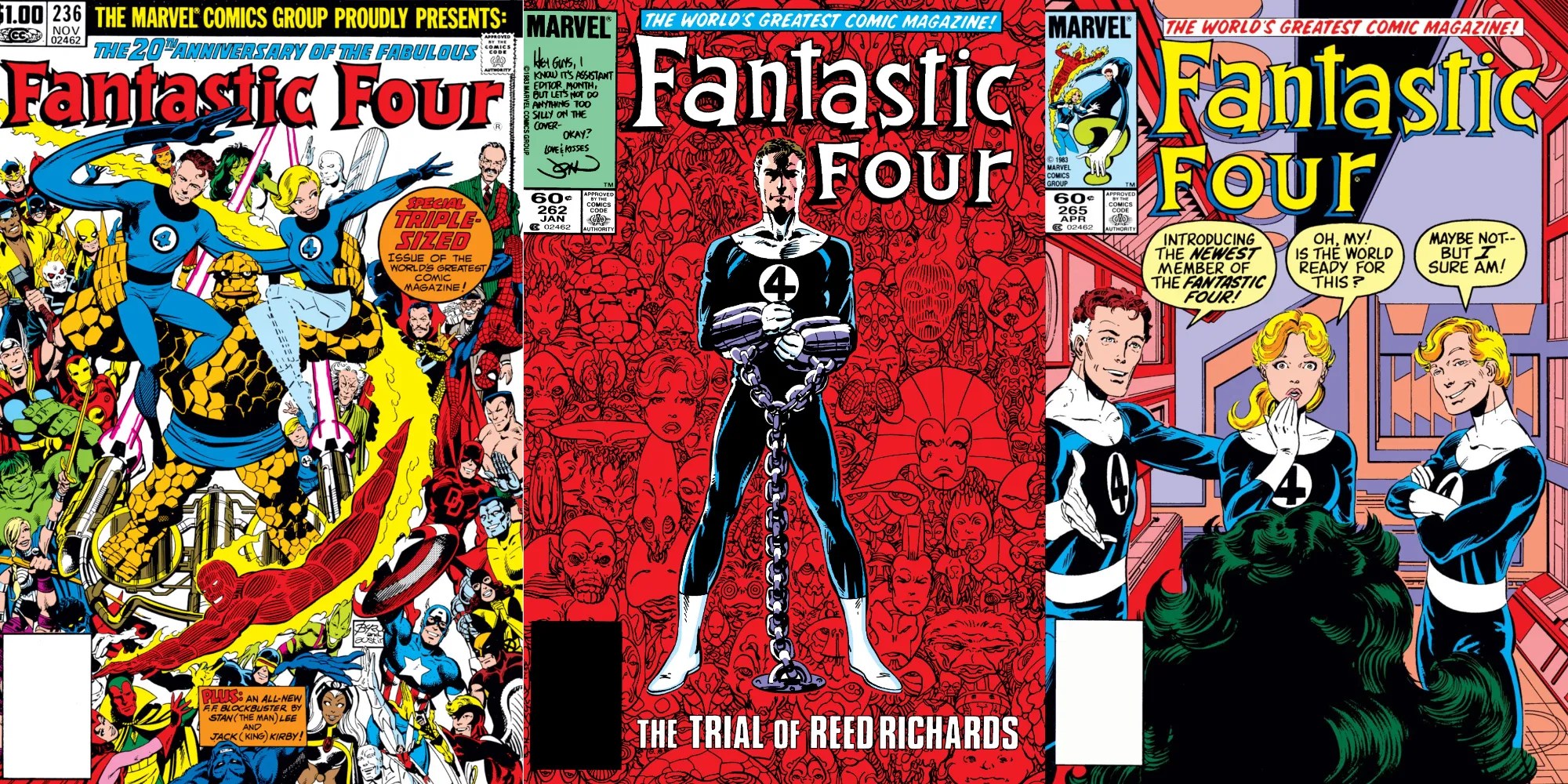 Fantastic Four 9 Best Comic Issues of the 1980s