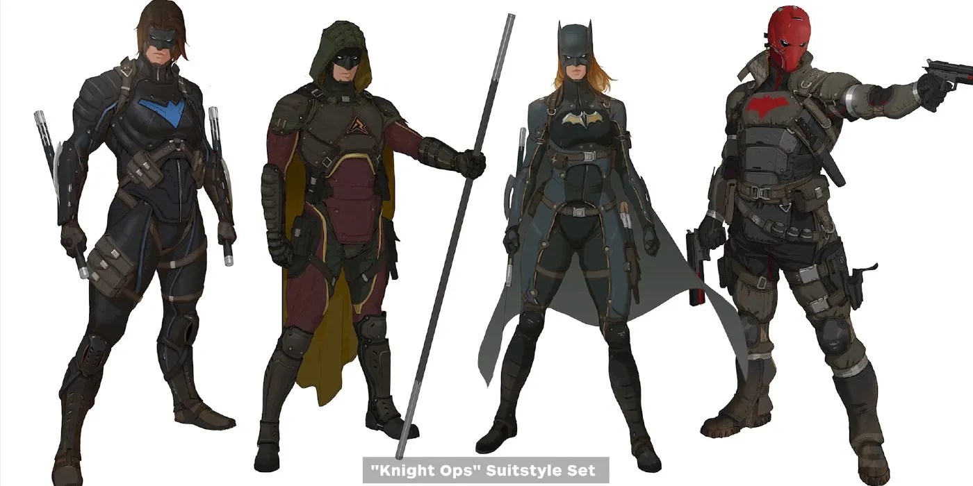 Every Costume In Gotham Knights (So Far)