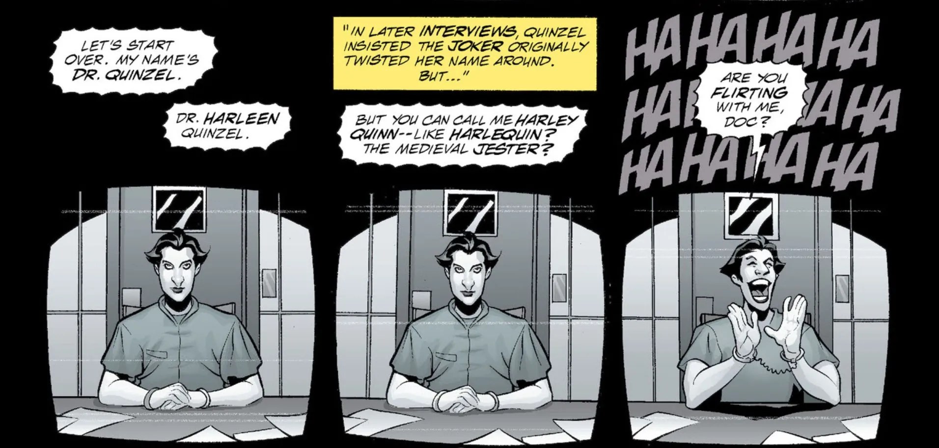 Harley Quinn's Name Origin Redefines Joker's Place in Her Story