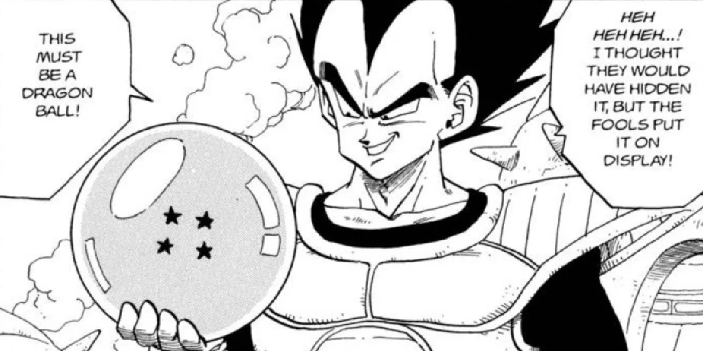 Vegeta's Very First Dragon Ball Proves Why He'll Always Be Goku's Dark