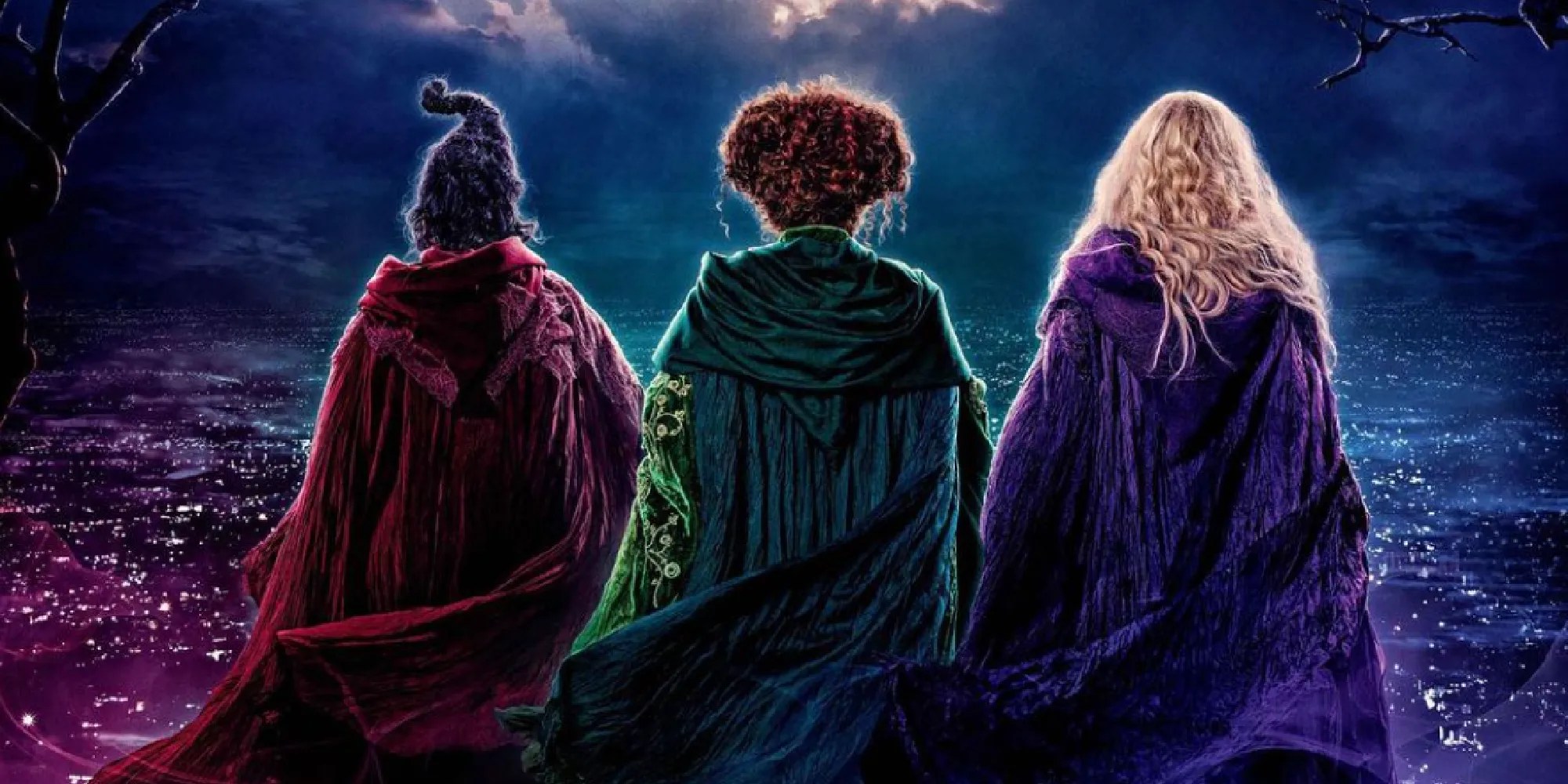 Manga Hocus Pocus 2 Poster Shows Sanderson Sisters Lurking Over Salem 🍀