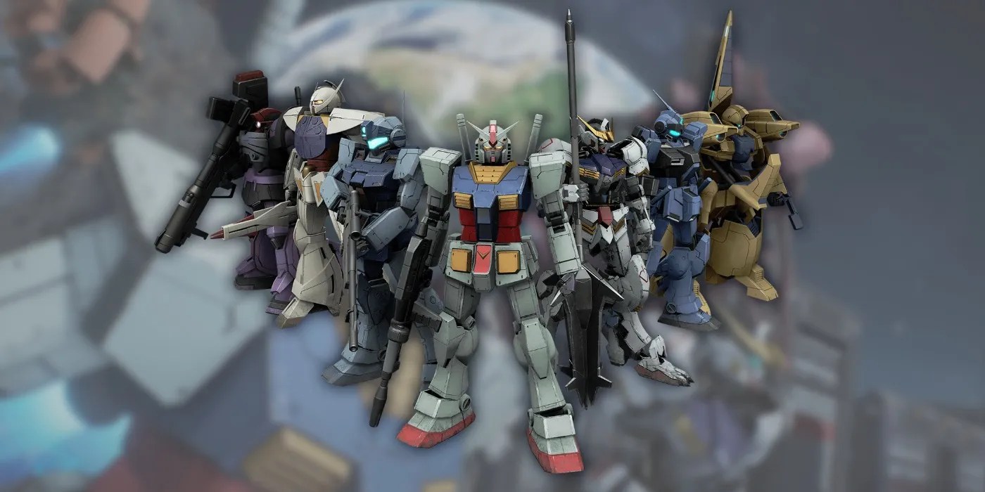 Gundam Evolution Strongest Season 1 Units