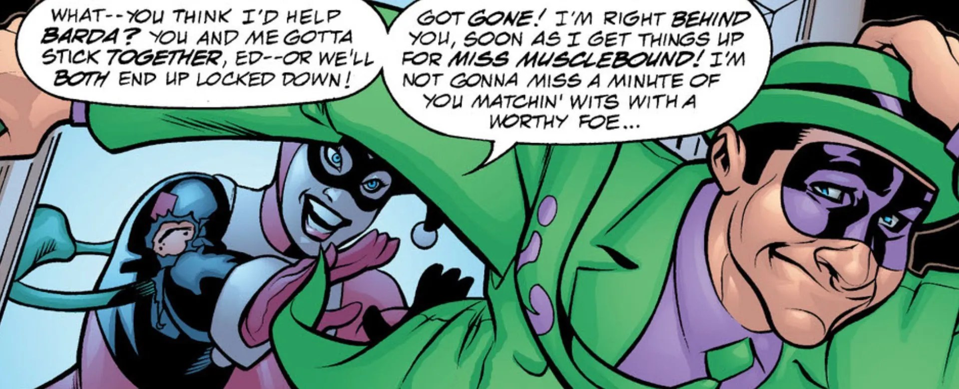 Harley Quinn Is the Only Reason Bruce Wayne Still Has a Secret Identity