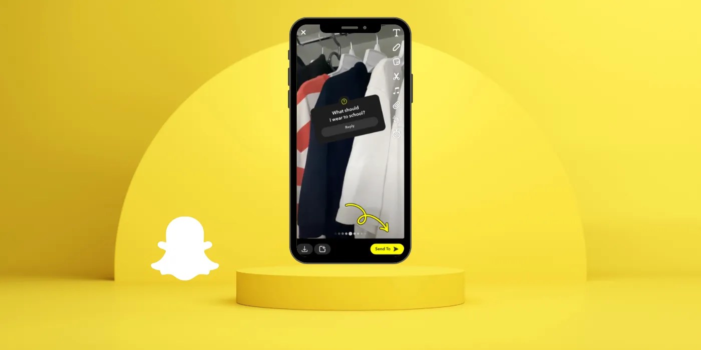 How To Add Snapchat Question Stickers To Your Story & Share Replies