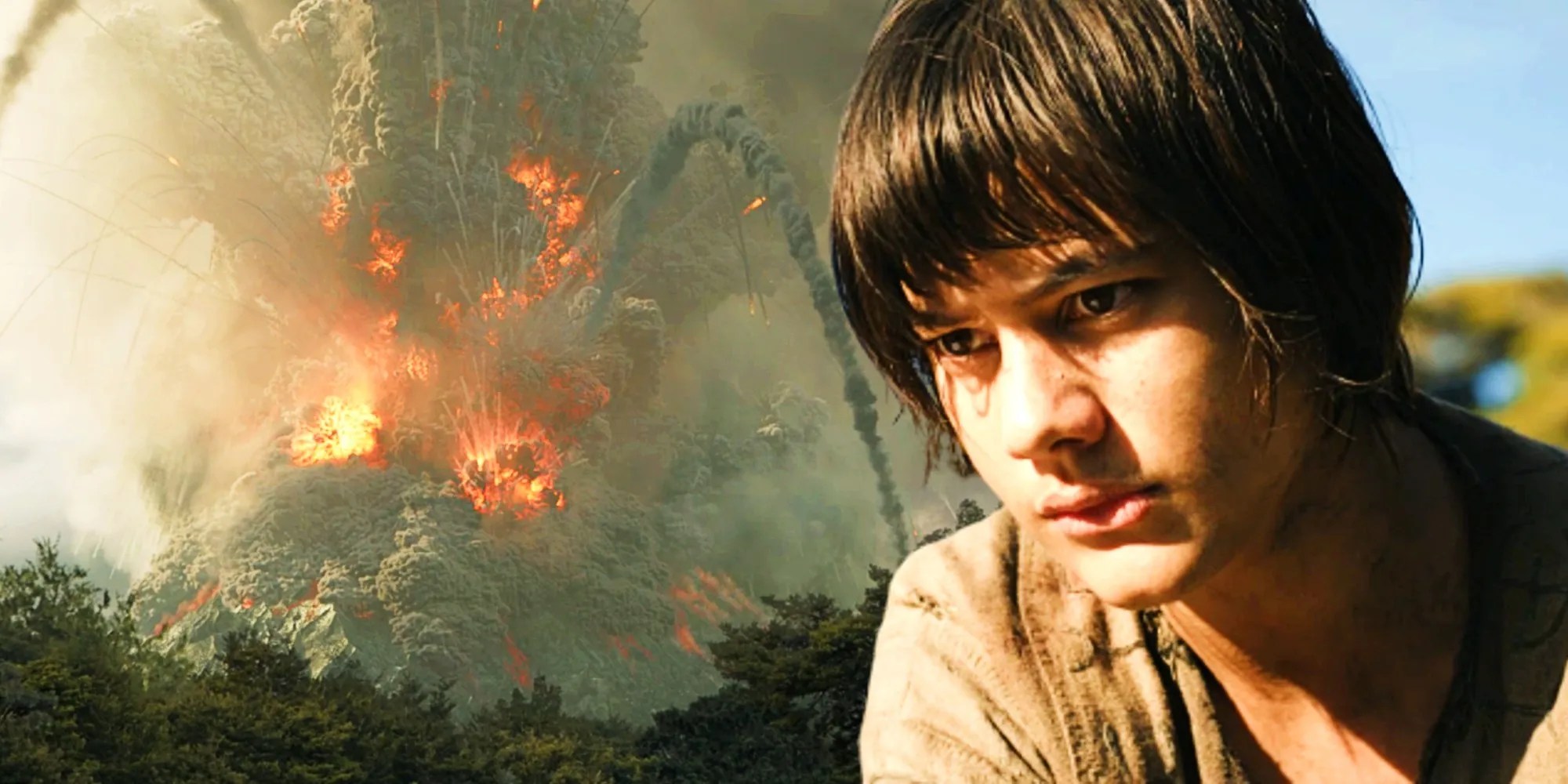 How LOTR Rings Of Power Episode 6's Explosive Ending Was Filmed