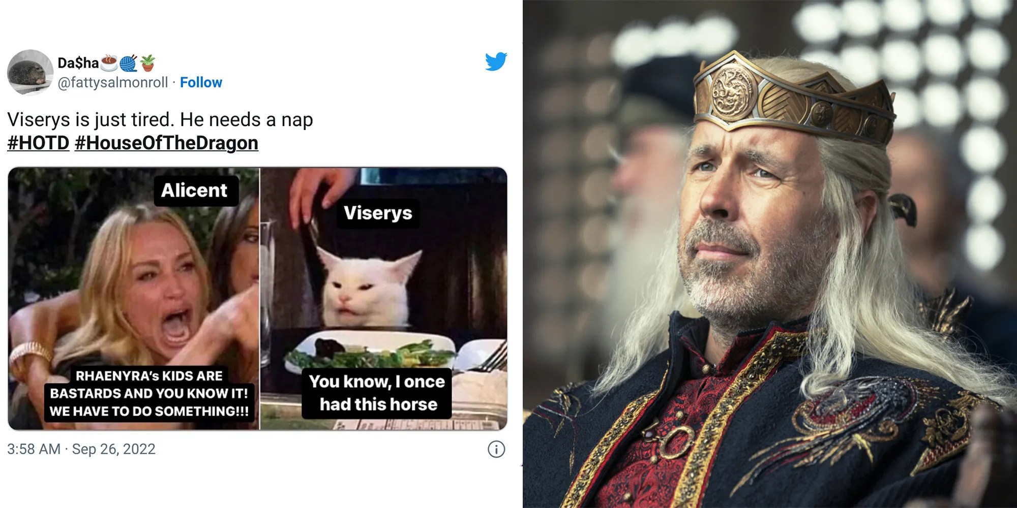 House Of The Dragon 10 Funniest Tweets About Viserys Targaryen