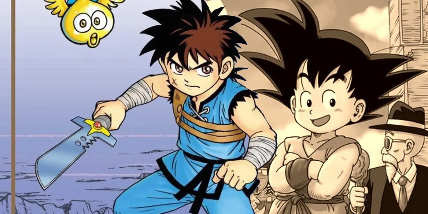 Dragon Ball & Dragon Quest Unite At Last In Glorious New Cover Art