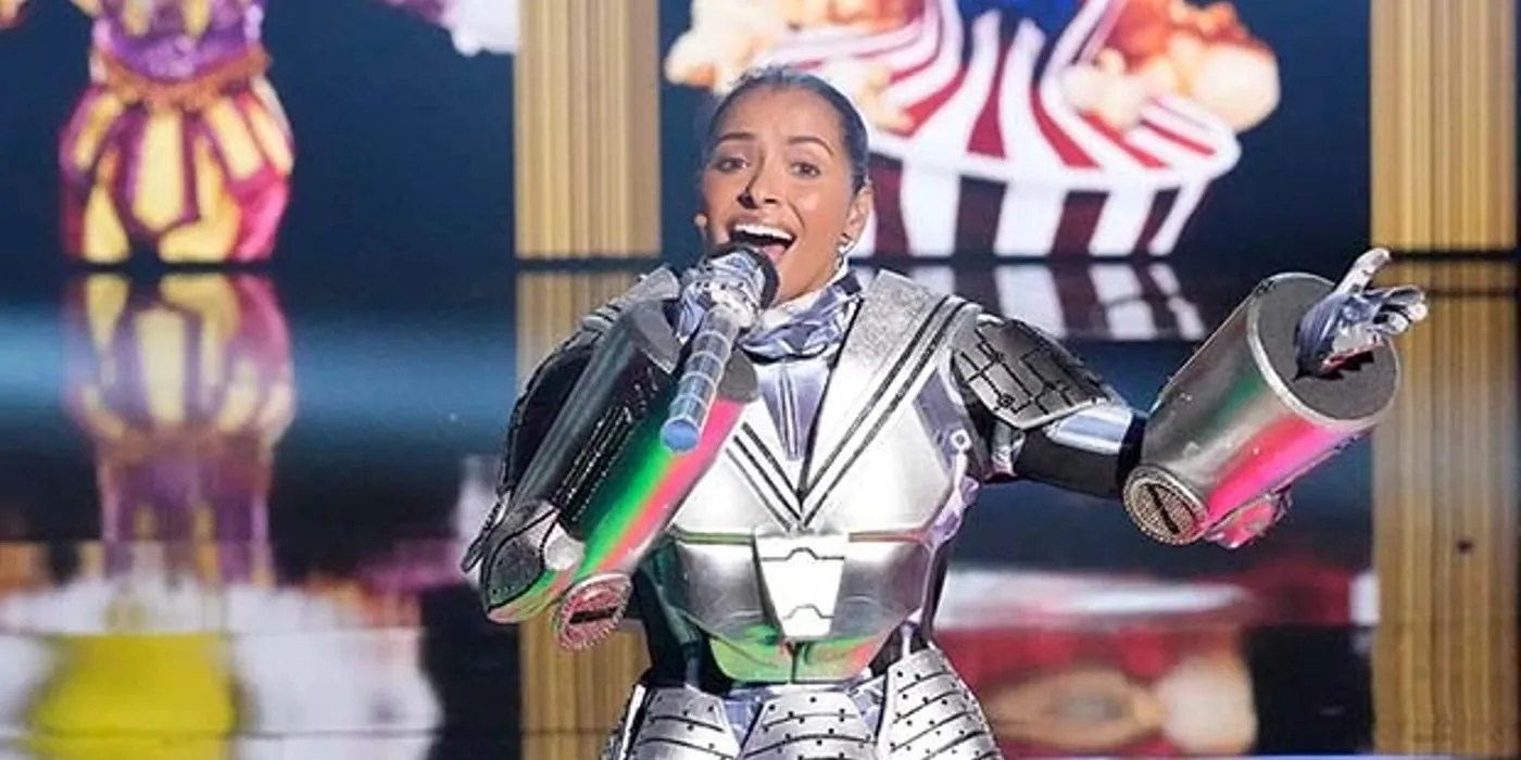 Masked Singer How Robo Girl's Lindsay Lohan Clue Applied To Kat Graham