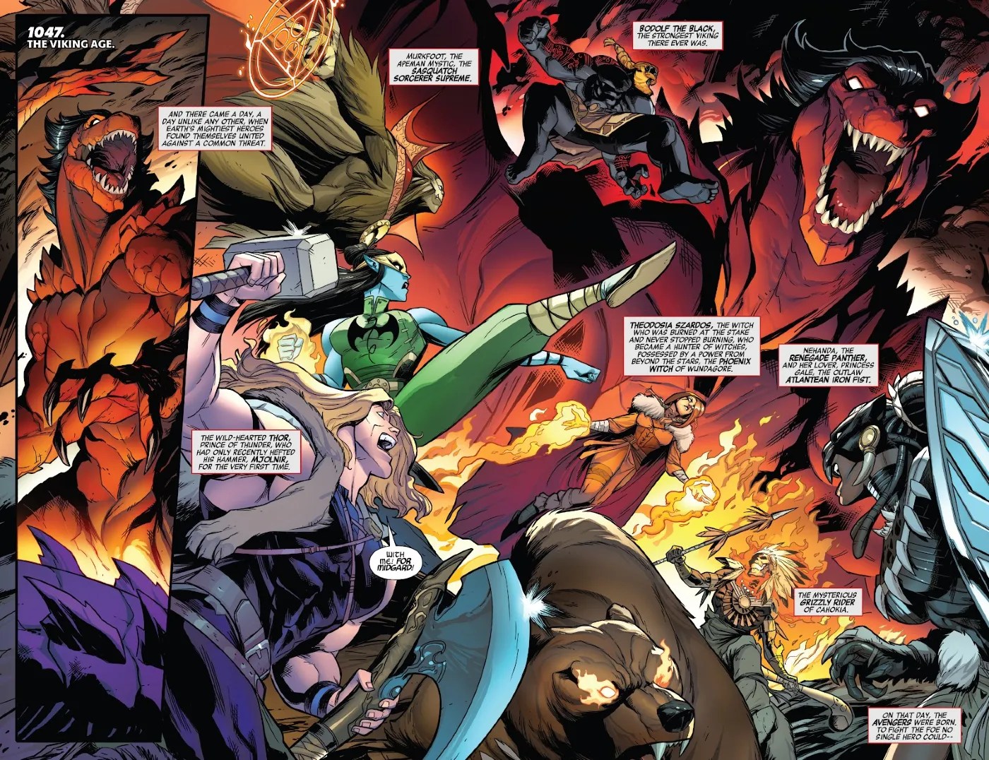 Avengers' Awesome New Phoenix Is a Fiery Reinvention of Scarlet Witch