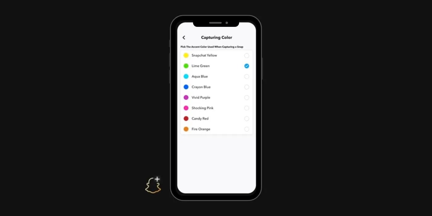 How To Change The Color Of Snapchat's Camera Borders