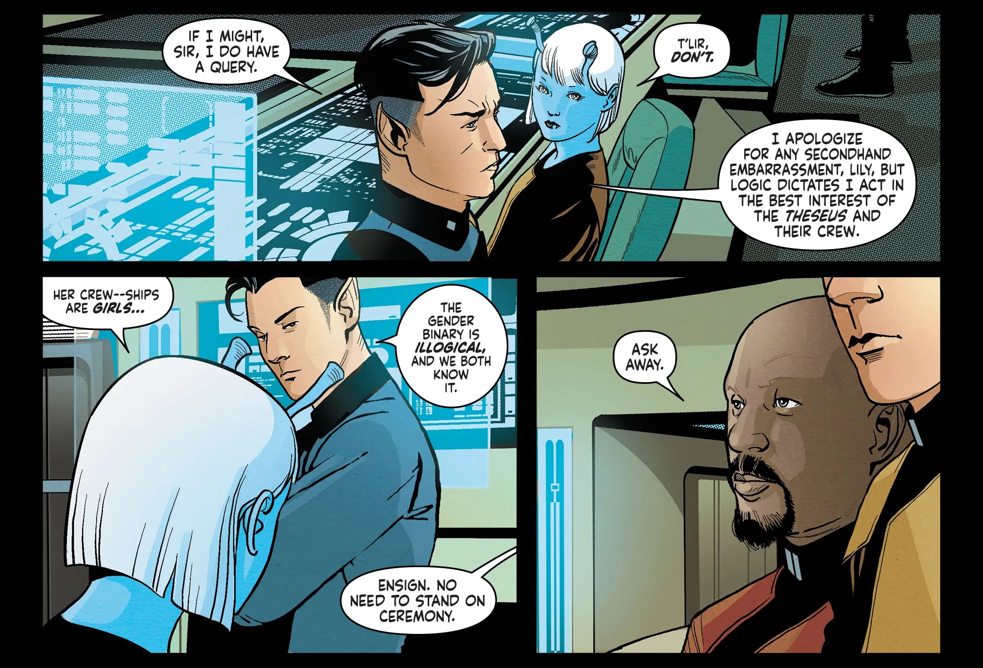 Star Trek's New NonBinary Hero Is Redefining Vulcan Society