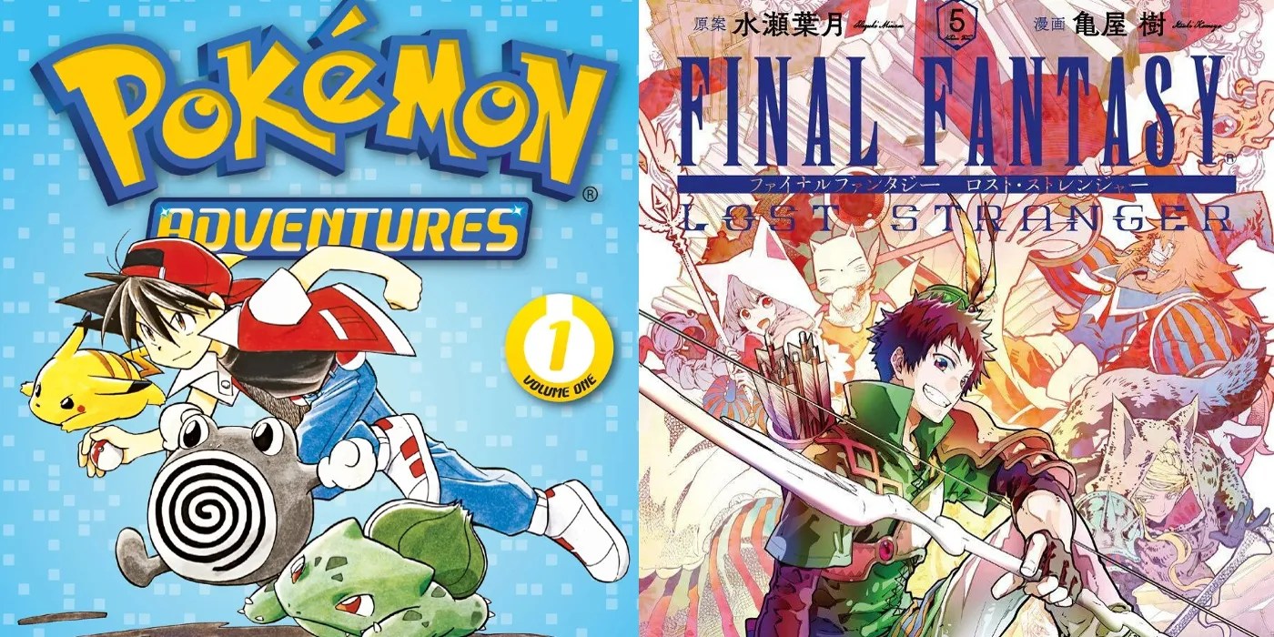 10 Best Manga Series Based On Video Games