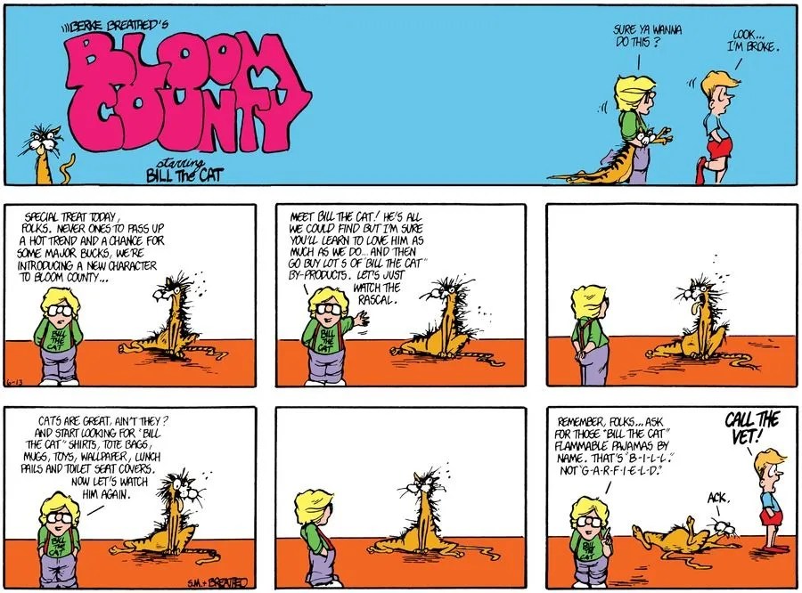 10 Best Bloom County Comic Strips Of All Time