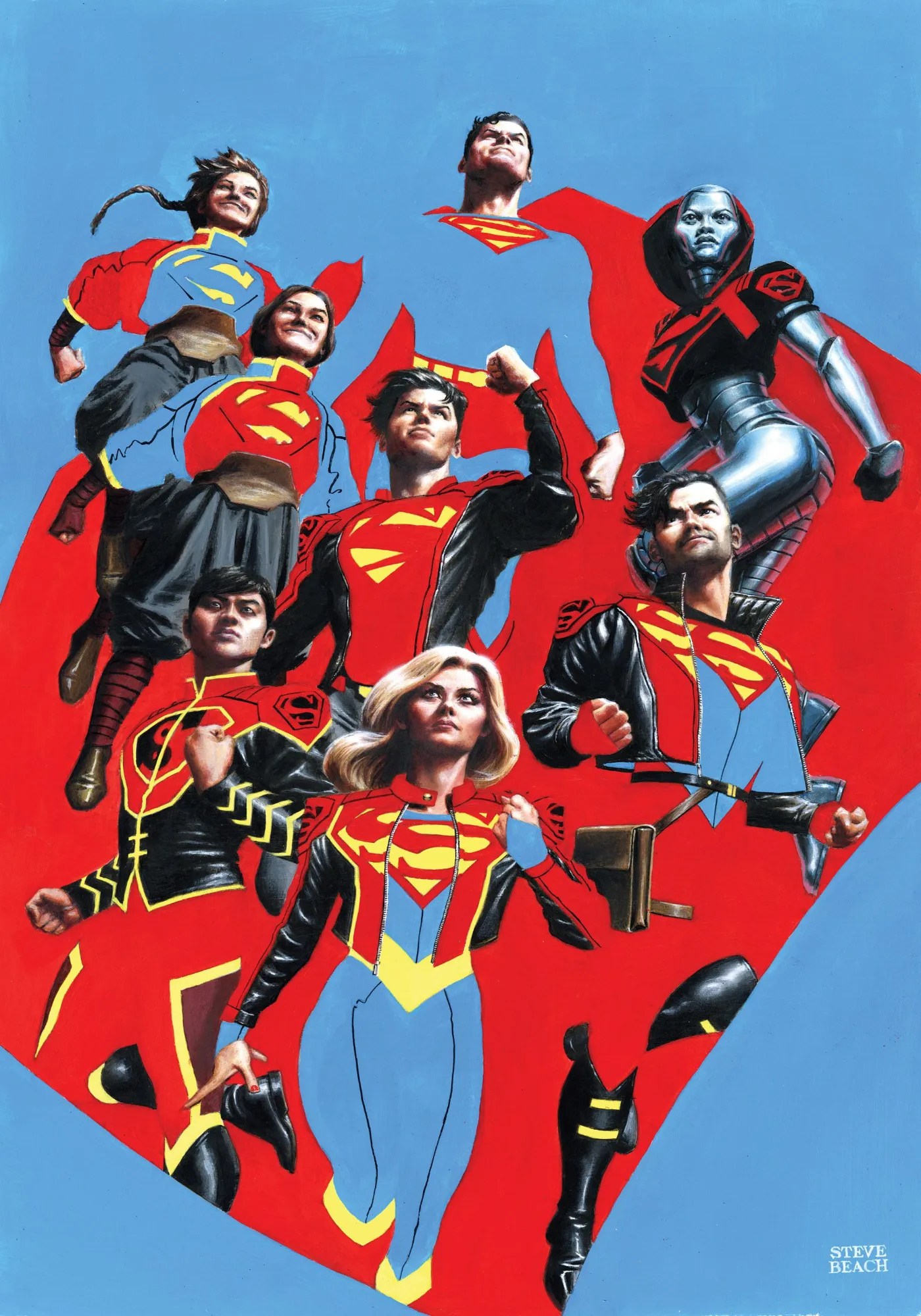 Superman Family's New Costumes Get Stunning Showcase In New DC Art