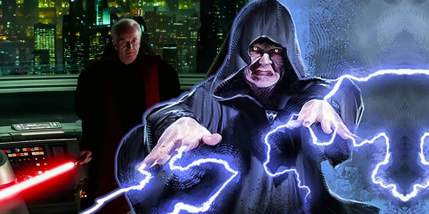 Why Palpatine Uses A Lightsaber In The Prequels (But Not The OT)