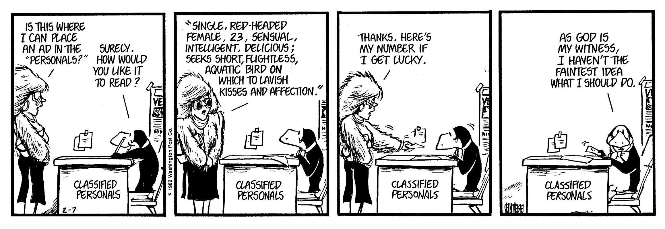 10 Best Bloom County Comic Strips Of All Time