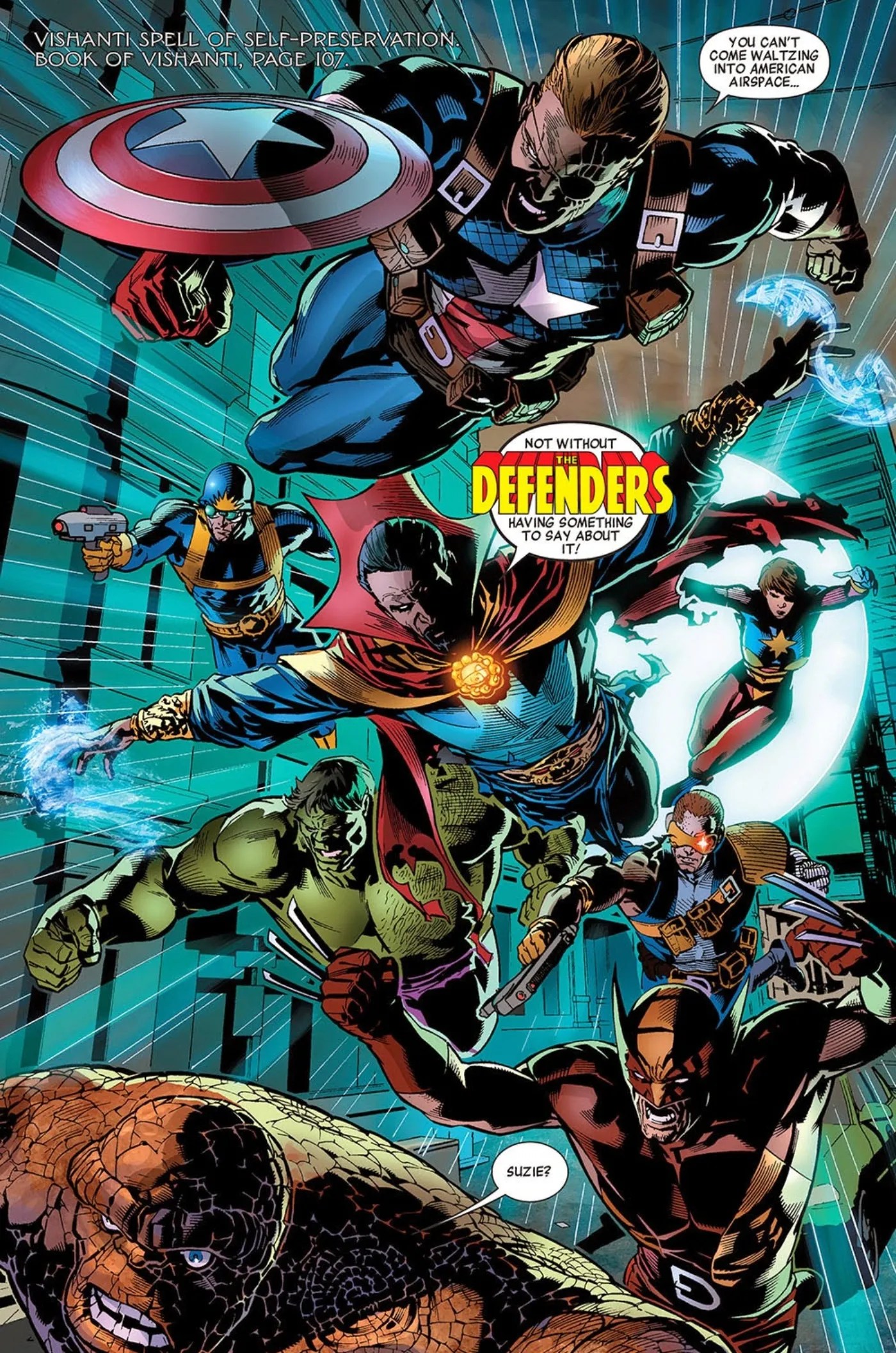 Captain America's Defenders Team Make The Avengers Look CList