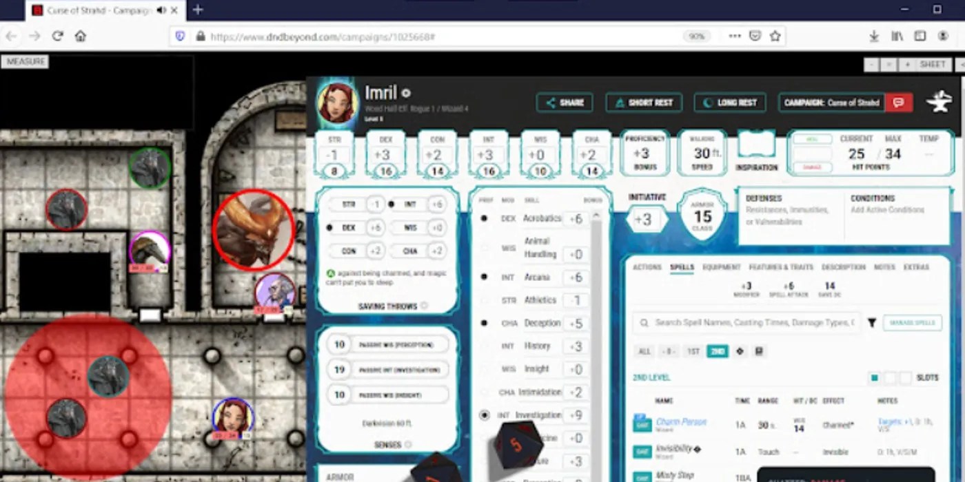 Dungeons & Dragons Best Virtual Tabletops To Play The Game