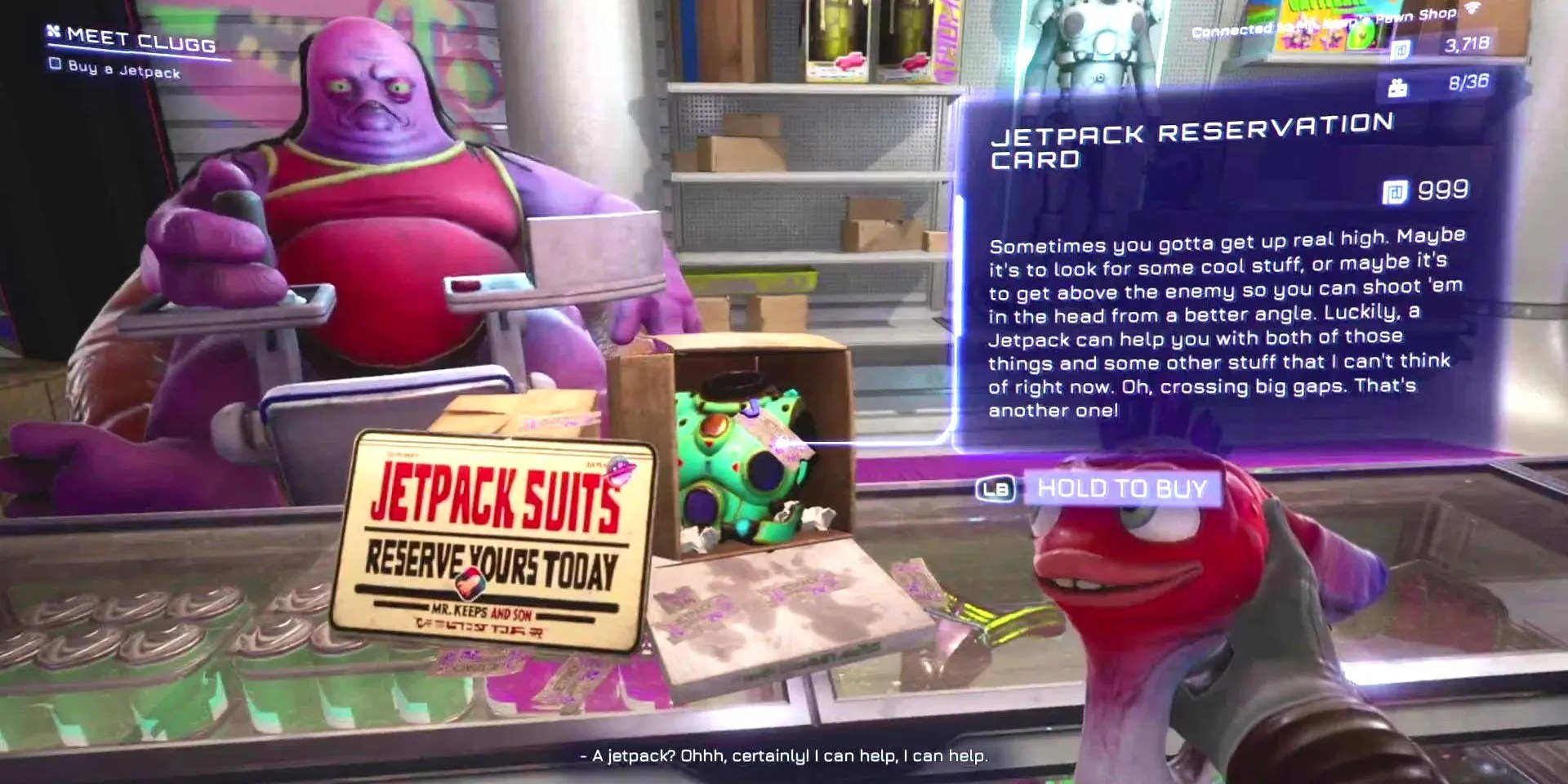 How to Get the Jetpack in High on LIfe