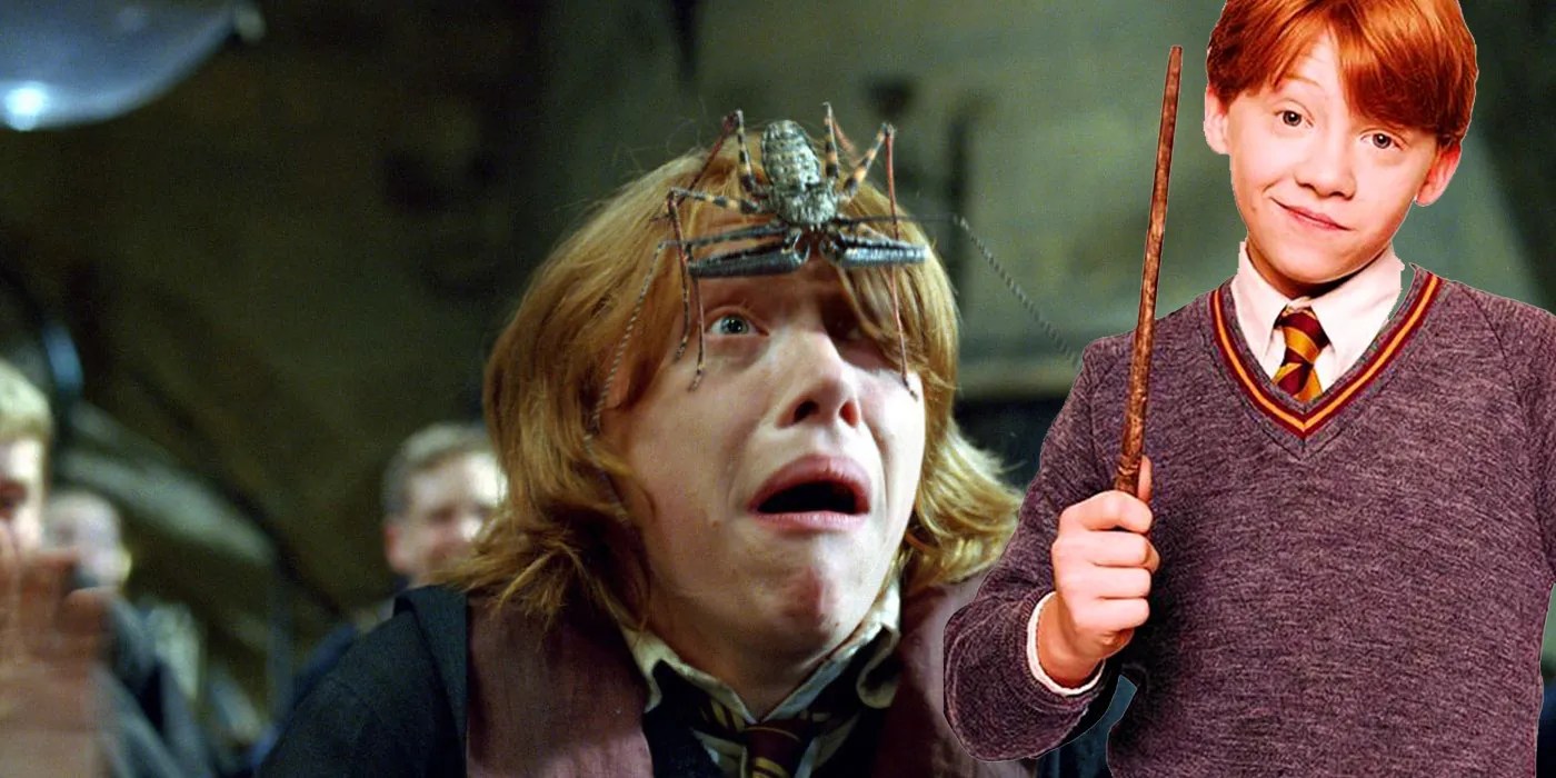 Harry Potter Why Ron Weasley Is Afraid Of Spiders?