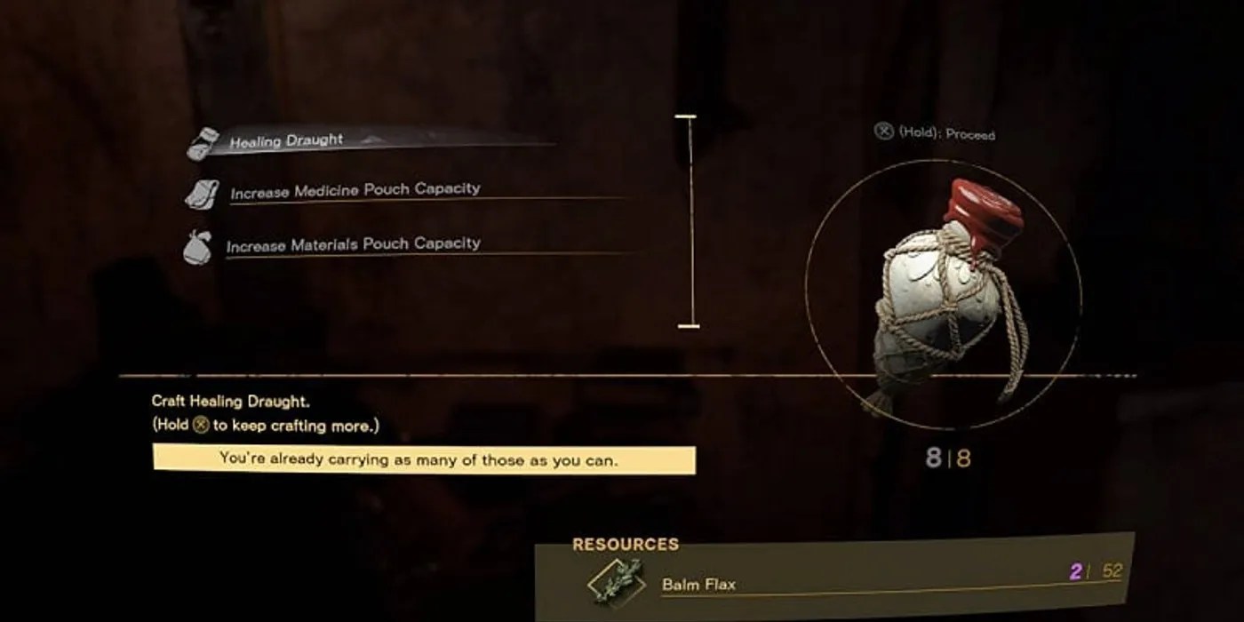 Forspoken How to Increase The Medicine Pouch Capacity