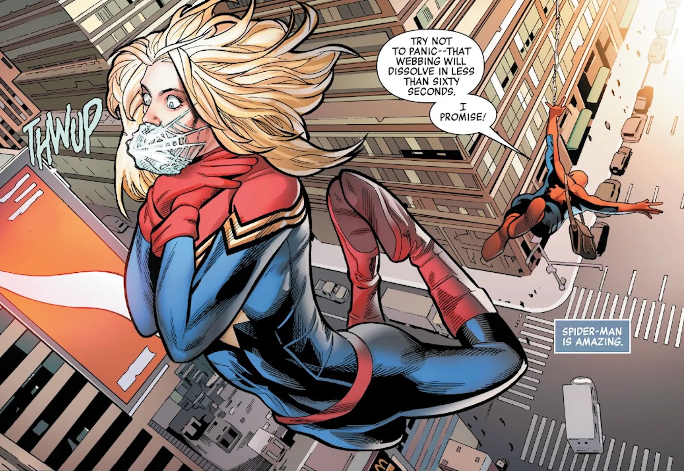 Spider-Man&rsquo;s Most Dangerous Web Attack Can Take Down Captain Marvel