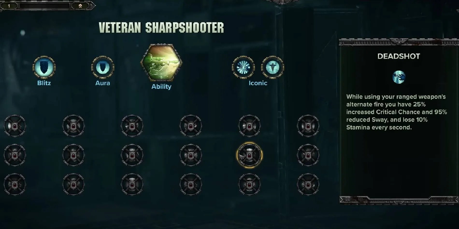 Warhammer 40k Darktide Veteran Class Guide (Abilities, Feats, & Weapons)