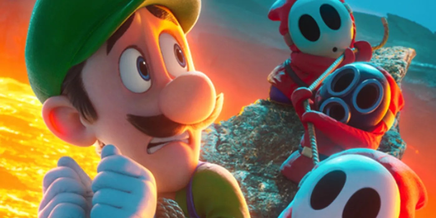 Luigi Is A Prisoner In New The Super Mario Bros. Movie Poster CitiGist