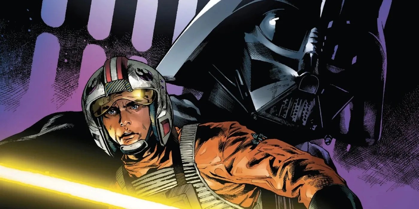 Darth Vader And Luke Skywalker Cartoon