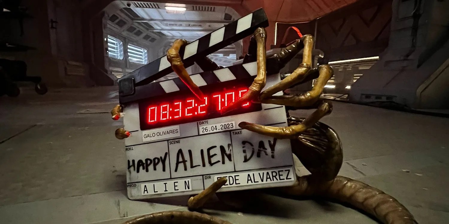 New Alien Movie BTS Image Reveals Facehugger & Teases Setting
