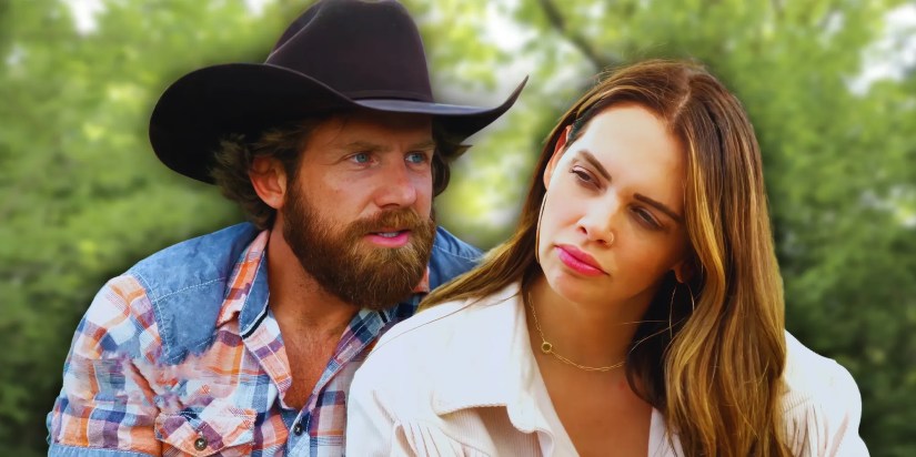 Married At First Sight&rsquo;s Clint Webb and Gina Micheletti looking serious