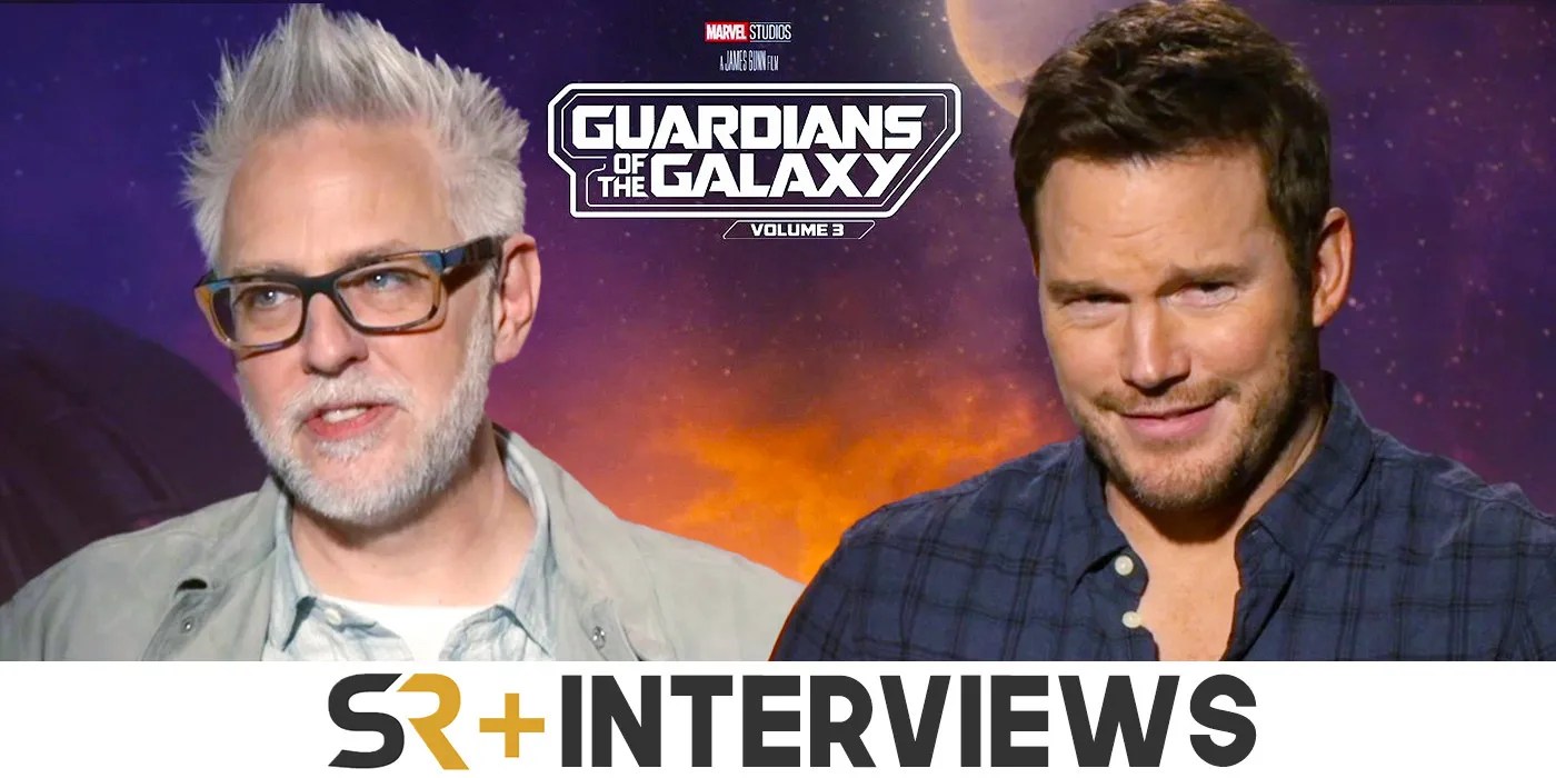 James Gunn & Chris Pratt Interview Guardians Of The Galaxy Vol. 3