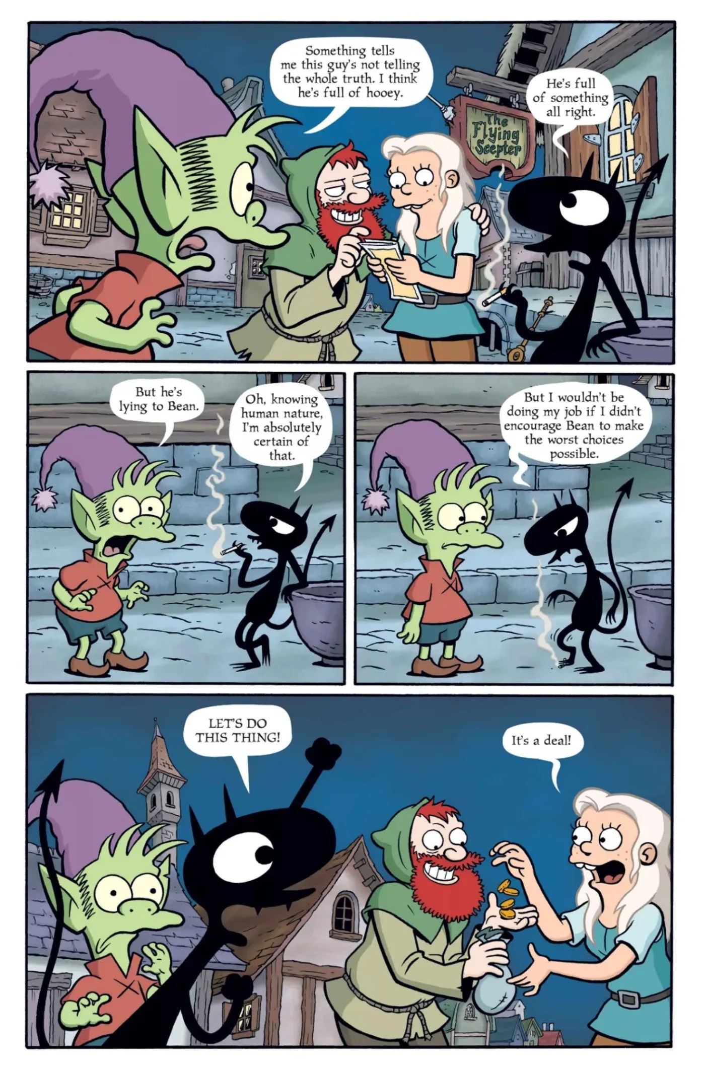 Disenchantment Comics Give Fans the Unreleased Series They Demanded