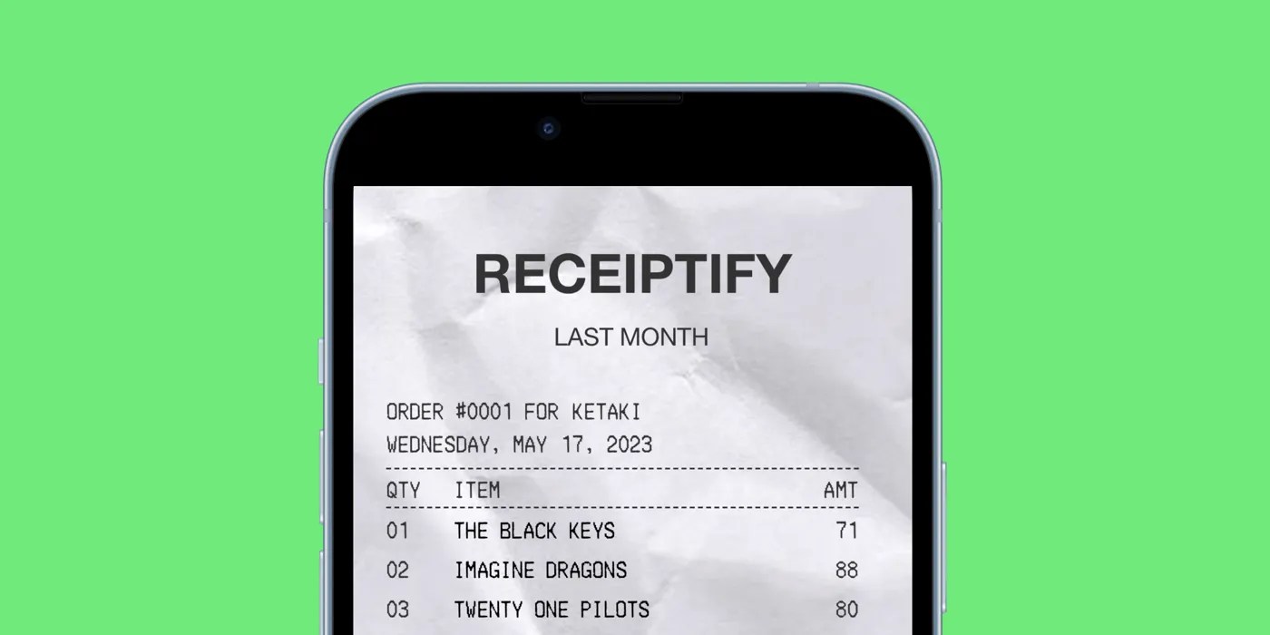 How To Get A Spotify Receipt Using The Viral Receiptify App