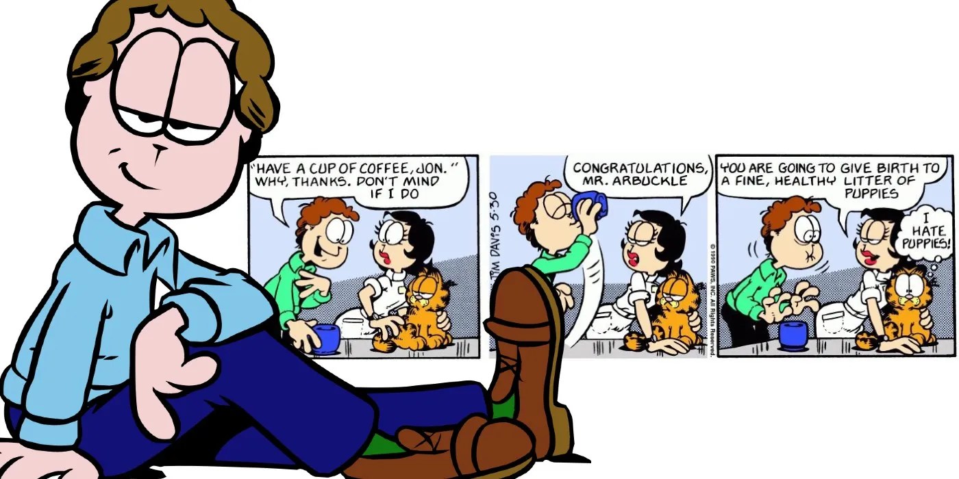 10 Weirdest Garfield Comics Of All Time