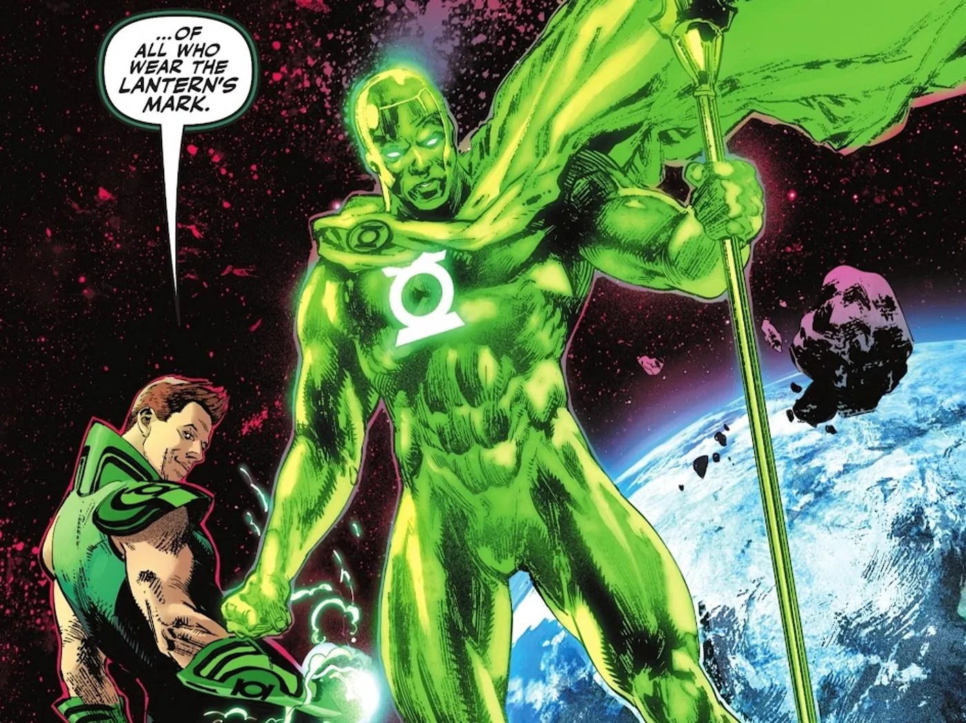 "I Became the Watchfire" Green Lantern's New Form Is His Ultimate