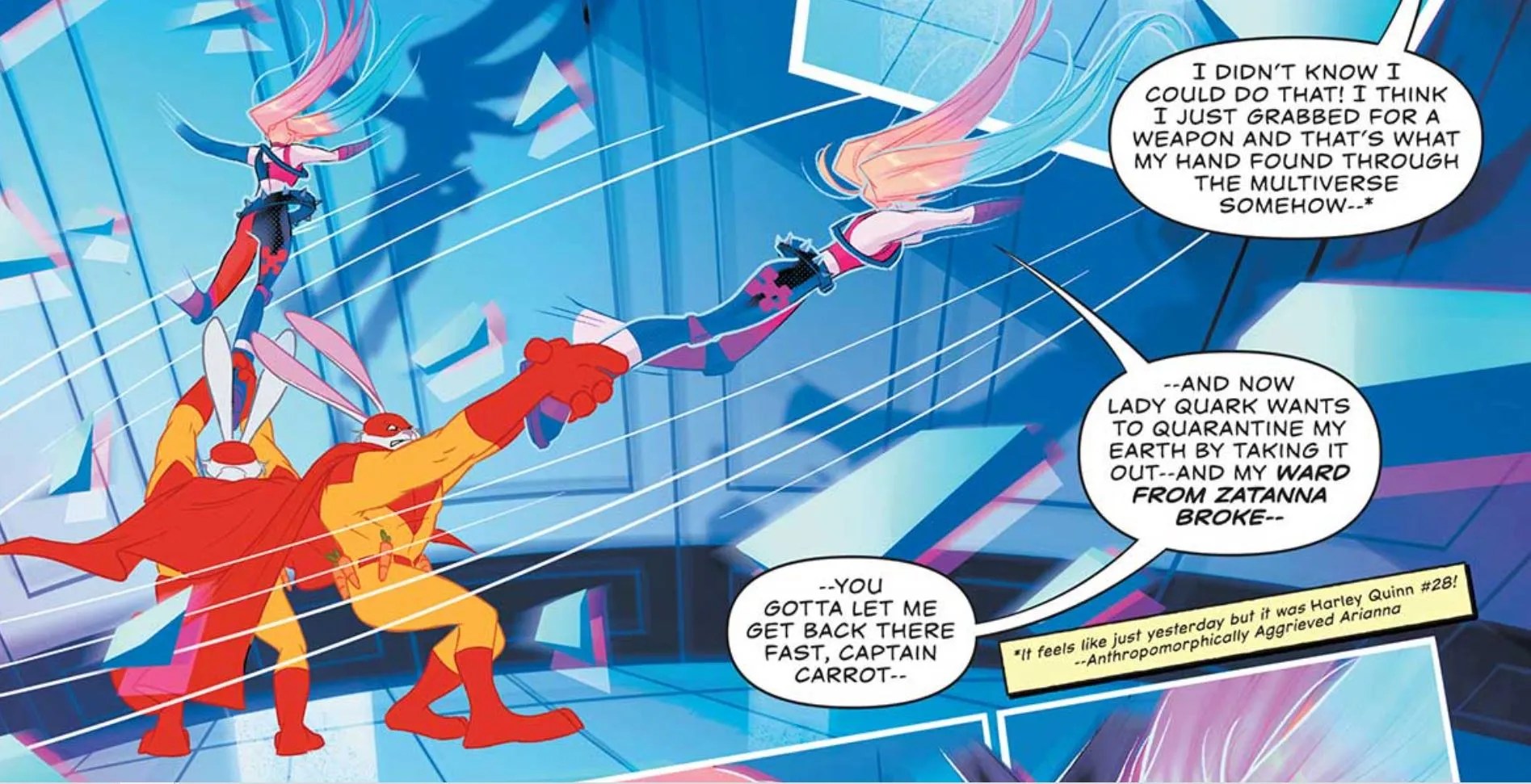 Harley Quinn's New Powers Make Her as Strong as Superman