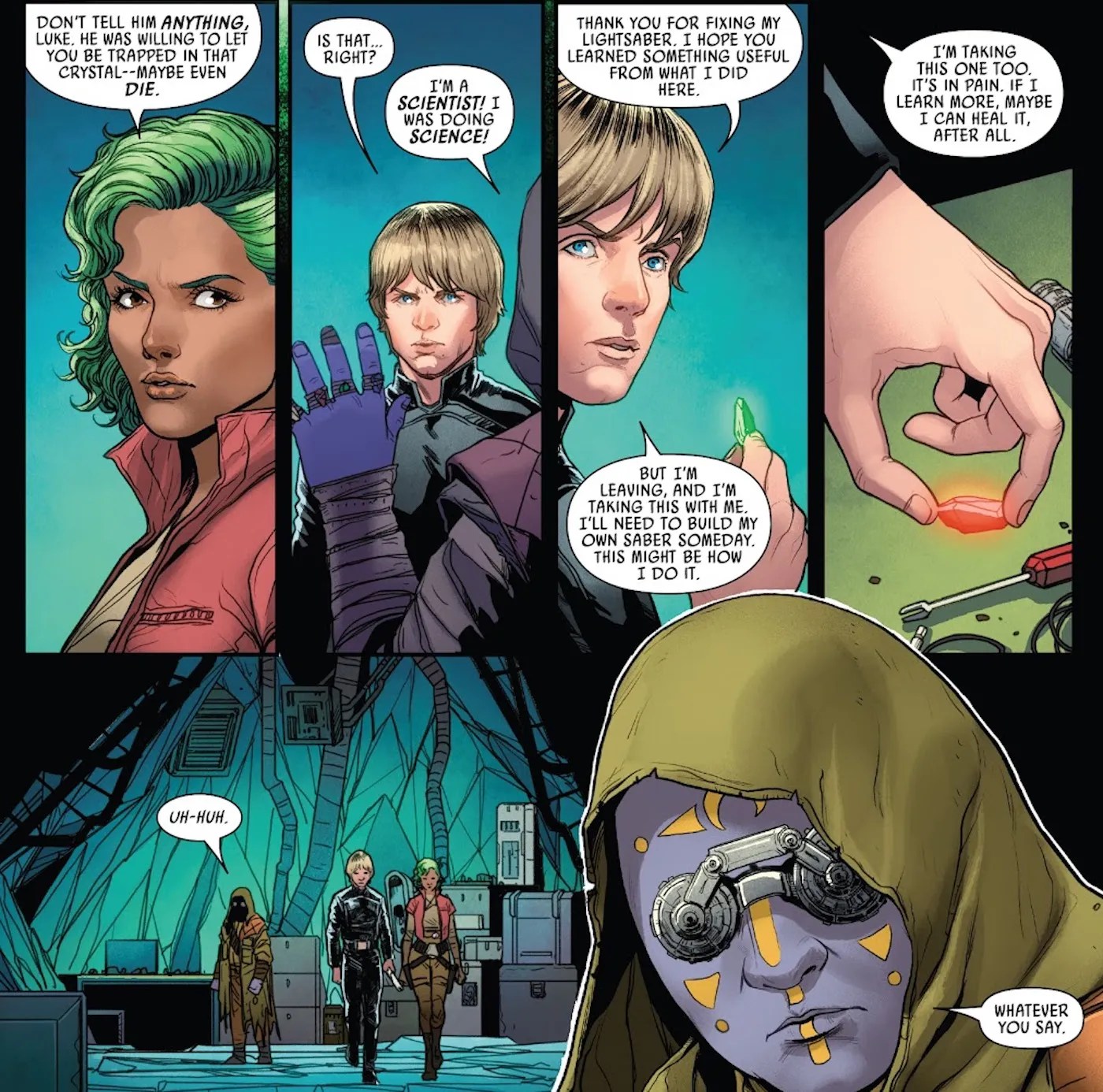 Luke Skywalker Begins Training to Purge the Dark Side from Anakin