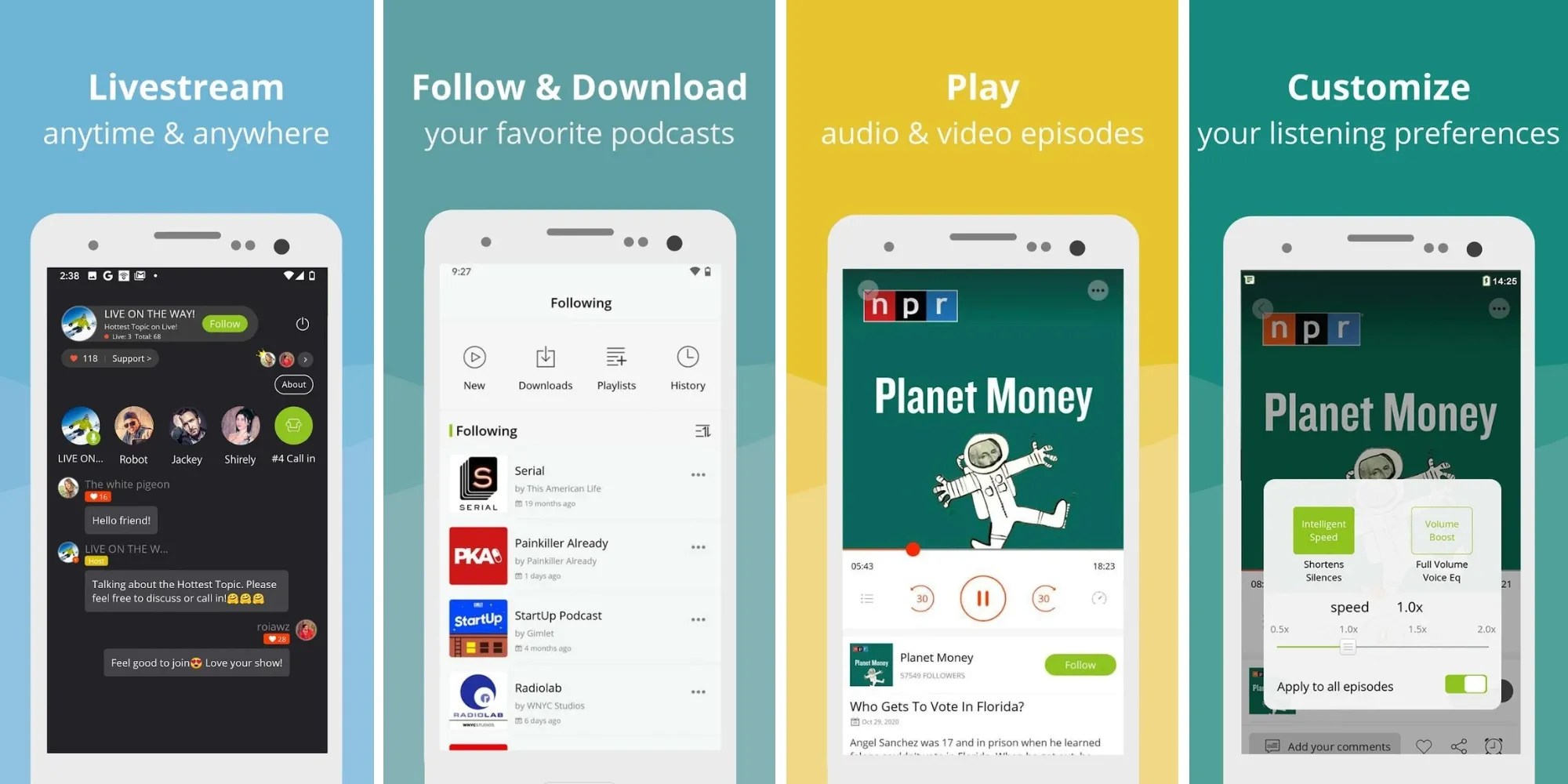 10 Best Podcast Apps For iPhone & Android