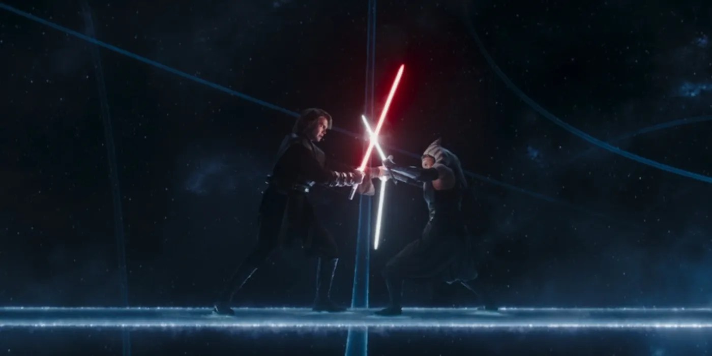 Amazing Star Wars Poster Brings Ahsoka & Anakin Face To Face