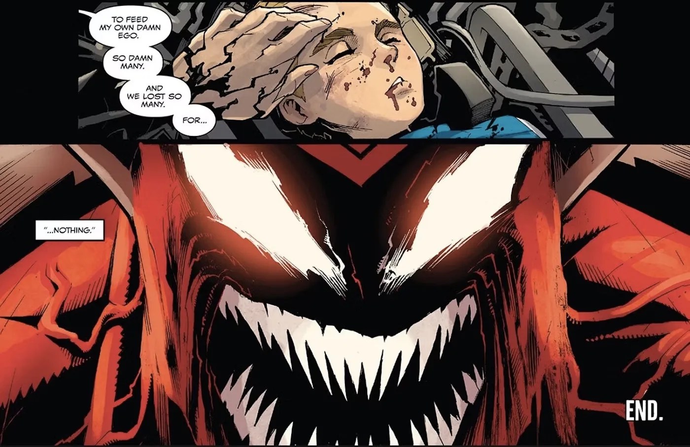Carnage vs. King in Black Marvel Declares the Ultimate Symbiote Killer