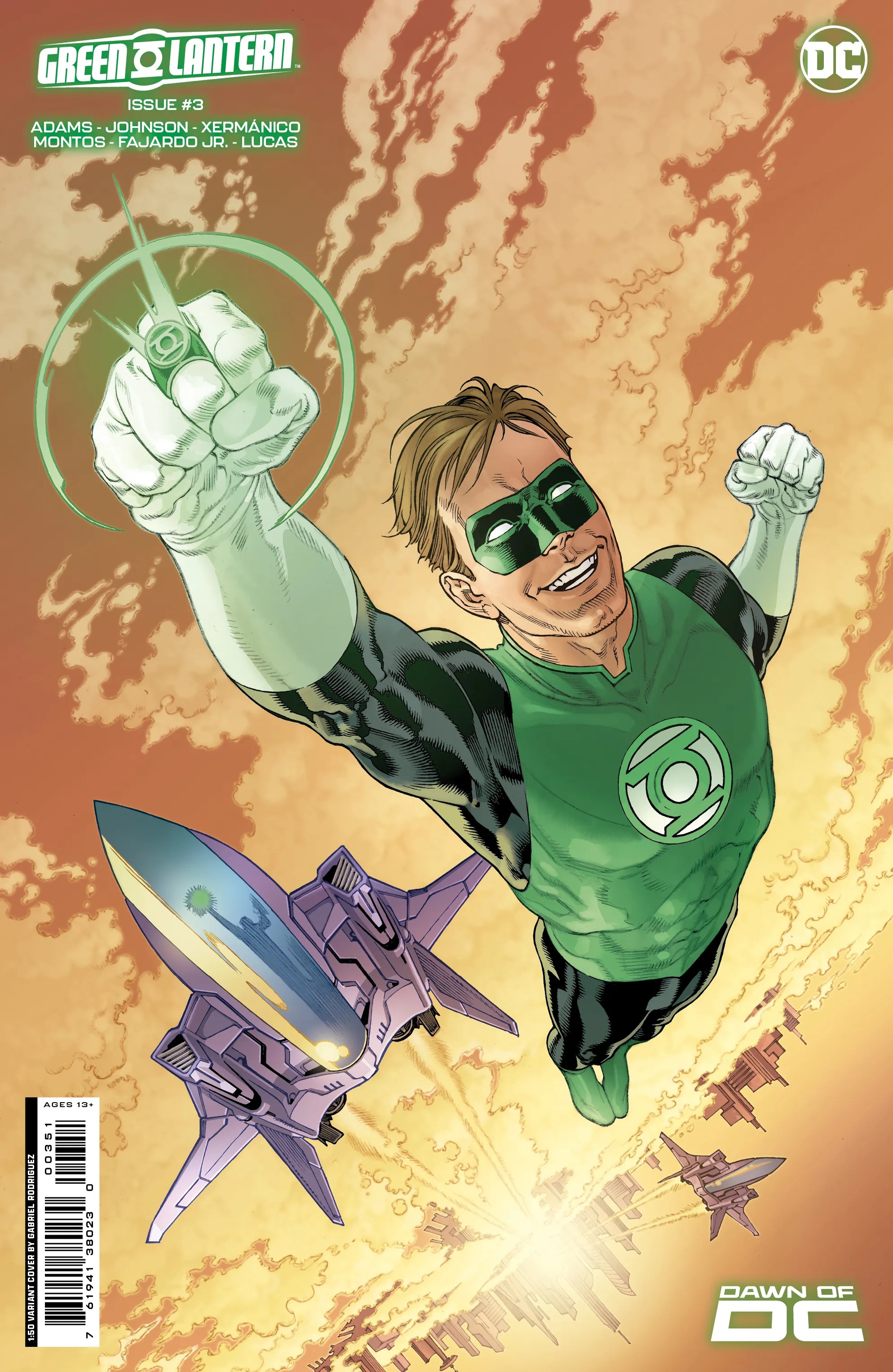 Interview Green Lantern's Jeremy Adams Talks Hal Jordan, Sinestro, & More