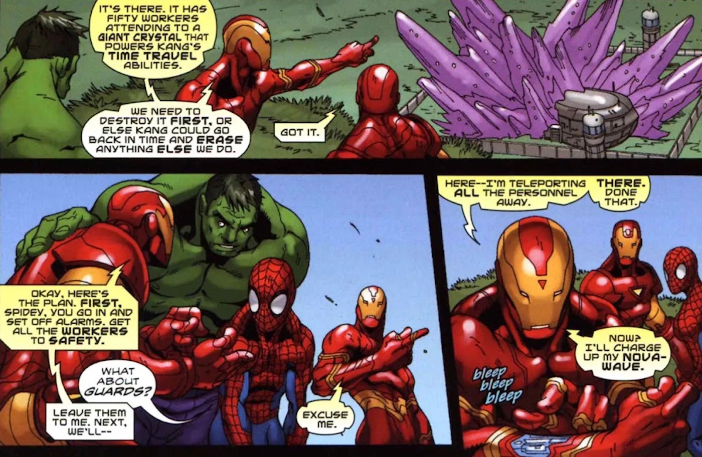 Iron Man's Future Armor Introduced His Ultimate Weapon The Nova Wave