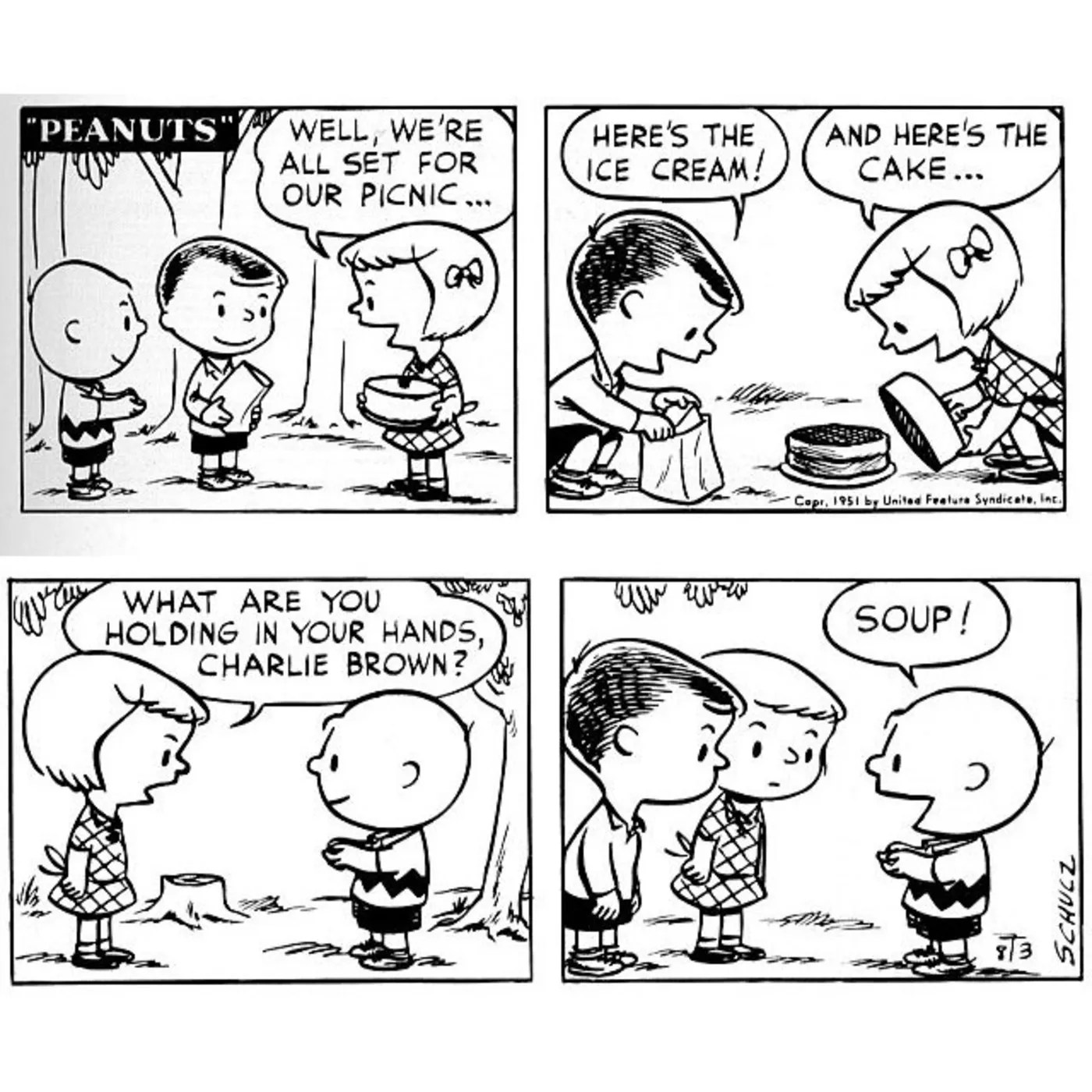 A Surprising Character Spoke the First Line of Dialogue in Peanuts