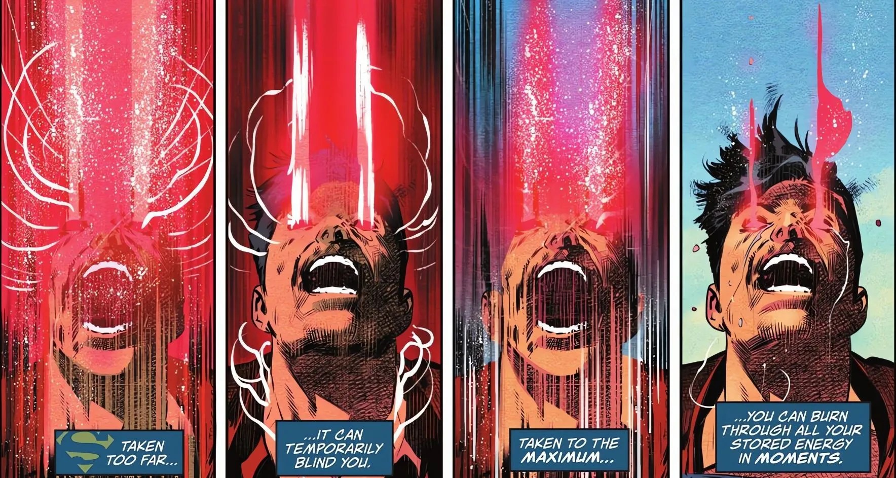 Superman Reminds Everyone Homelander Has Nothing on His True Heat Vision