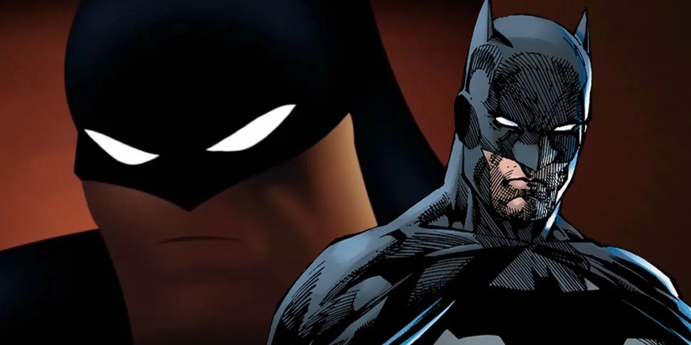 Should Batman's DCU costume have white eyes like in the comics?