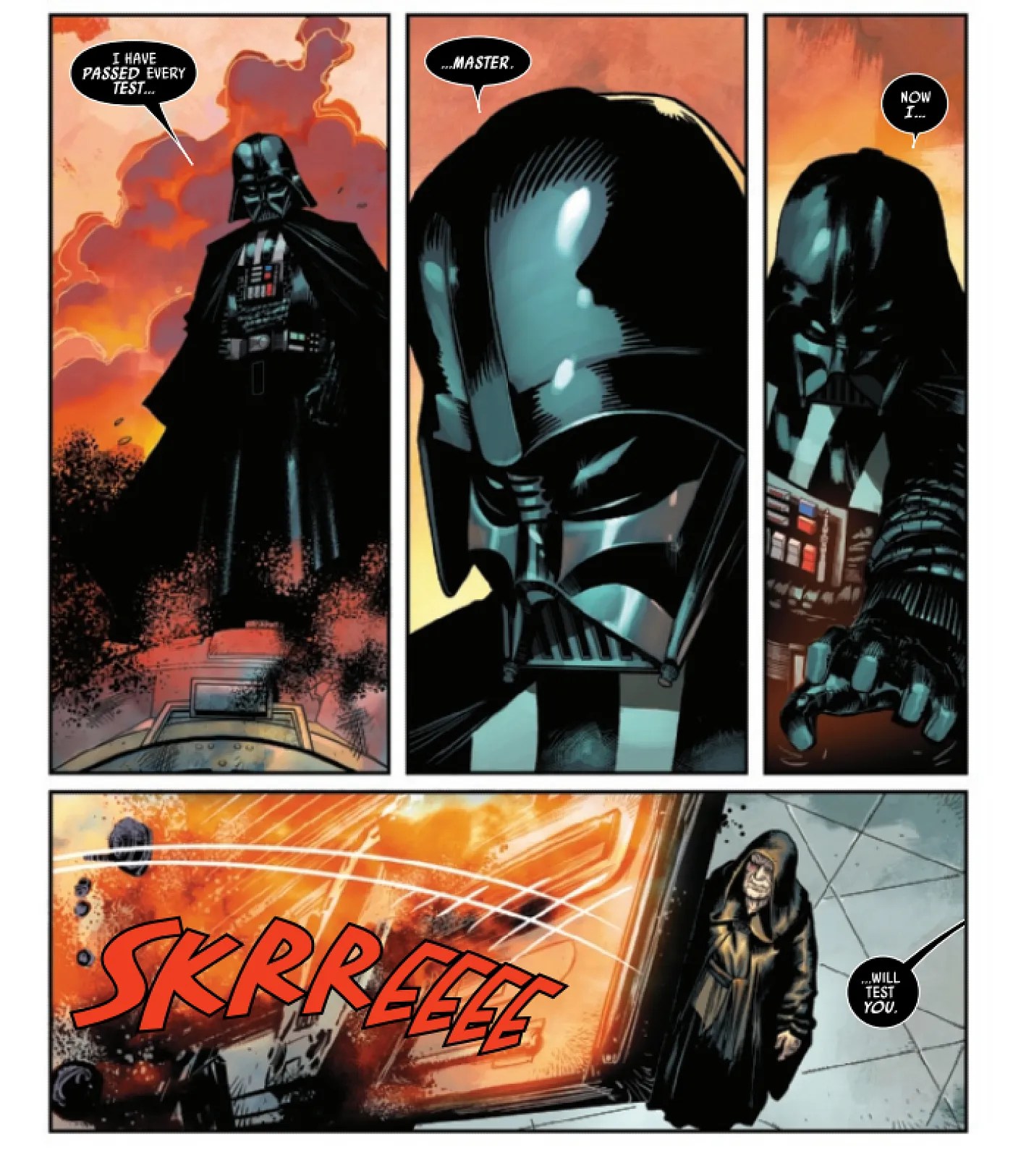 "Now I Will Test You" Darth Vader's GameChanging PreRotJ Fight